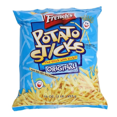 Frenchs French's Original Potato Sticks 16 oz. Bag, PK12 83630